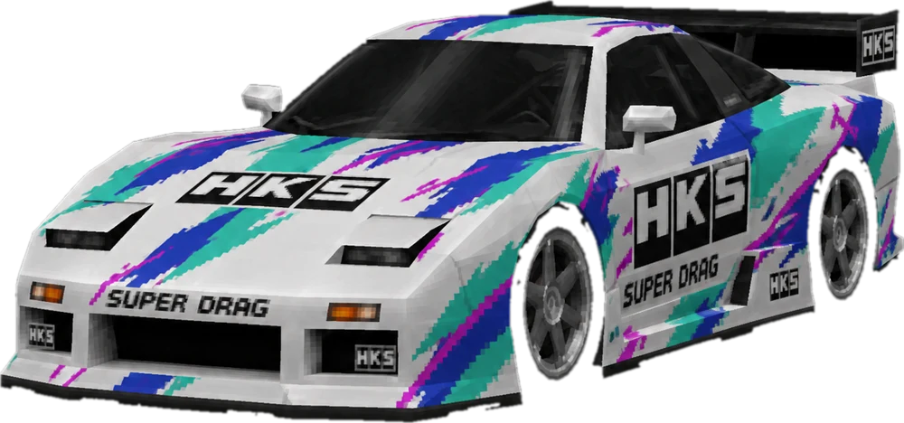 HKS Super Drag 180SX race car
